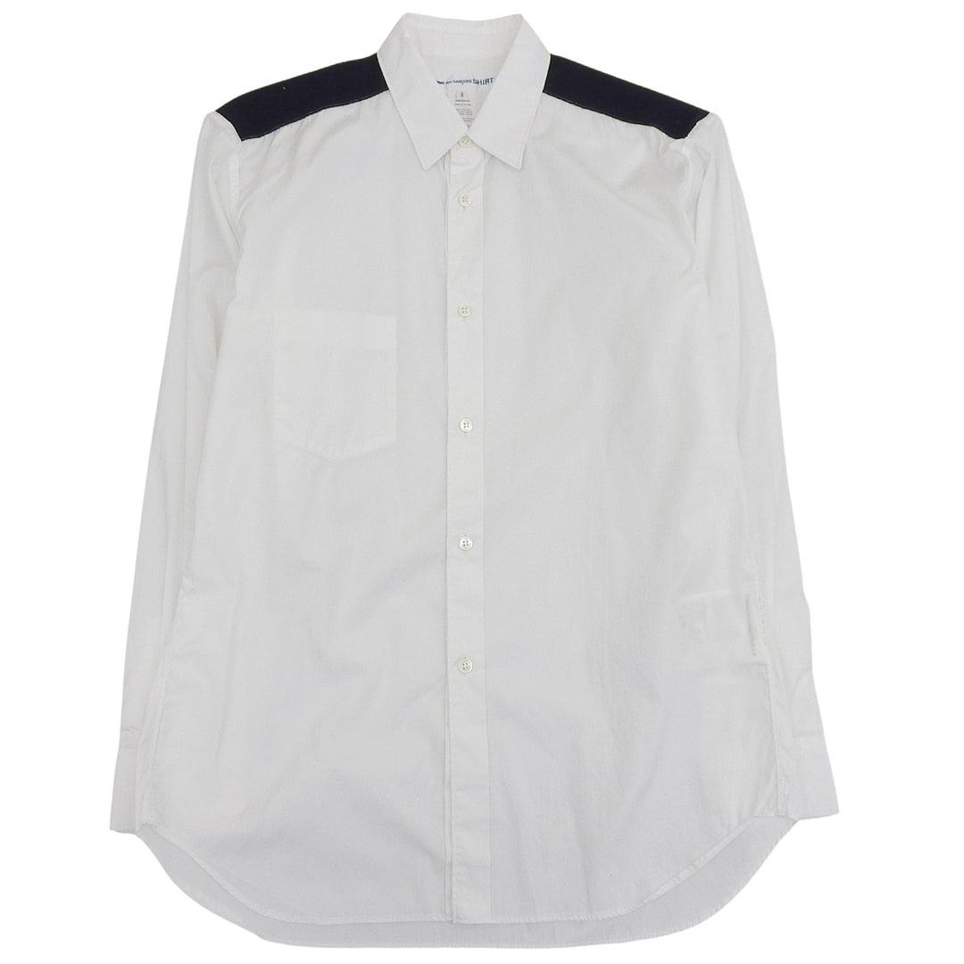 Excellent COMME des GARCONS SHIRT Long sleeve shirt cotton mens S FH-B050