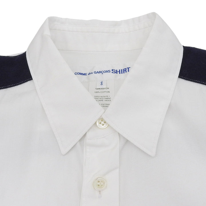 Excellent COMME des GARCONS SHIRT Long sleeve shirt cotton mens S FH-B050