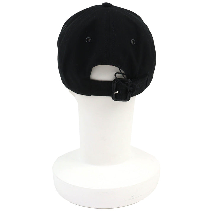 Great BURBERRY Nova Check Pattern Lining TB Logo Baseball Cap black XL 8068040