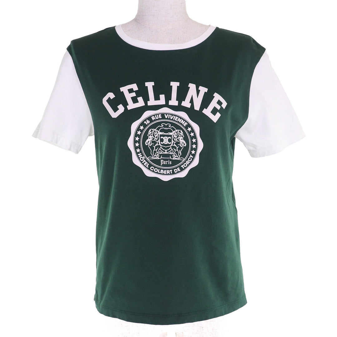 Great CELINE Short sleeve T-shirt CELINE BLASON Eddie Triomphe XS RX04B671Q