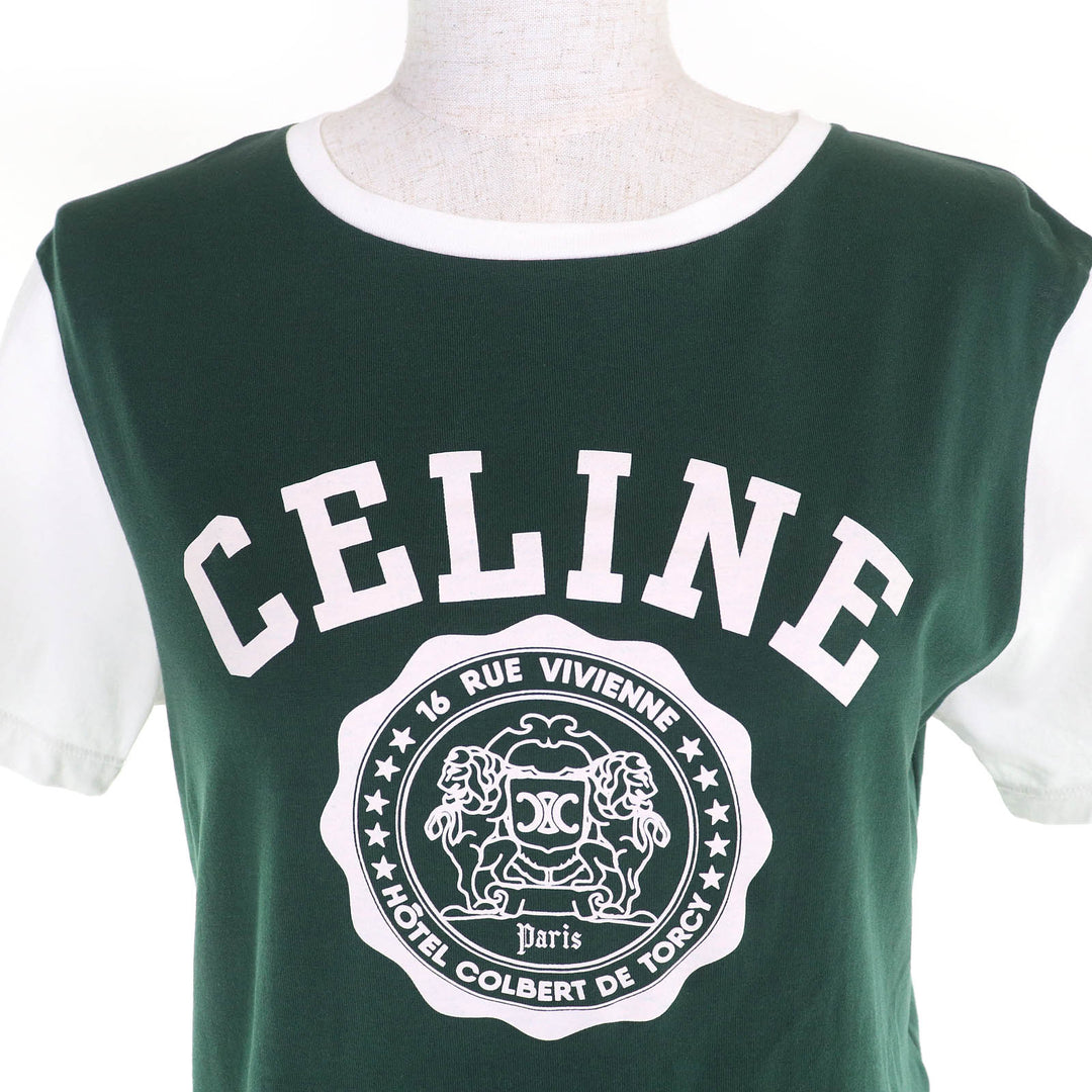 Great CELINE Short sleeve T-shirt CELINE BLASON Eddie Triomphe XS RX04B671Q