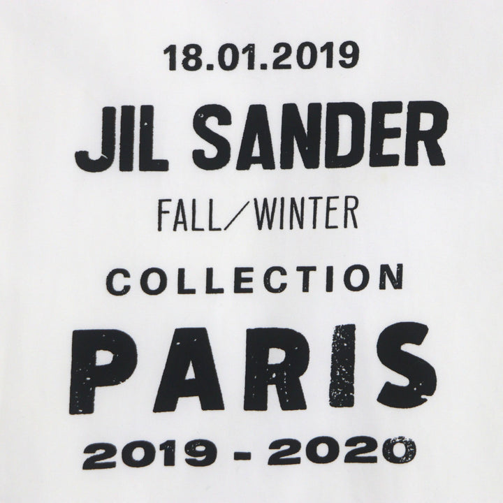 Great JIL SANDER Long sleeve shirt white cotton mens 38 JSMP742235