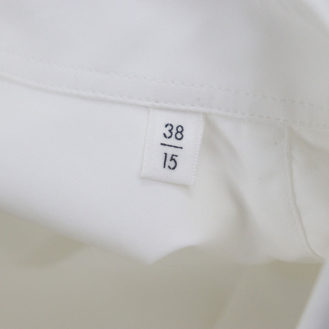 Great JIL SANDER Long sleeve shirt white cotton mens 38 JSMP742235