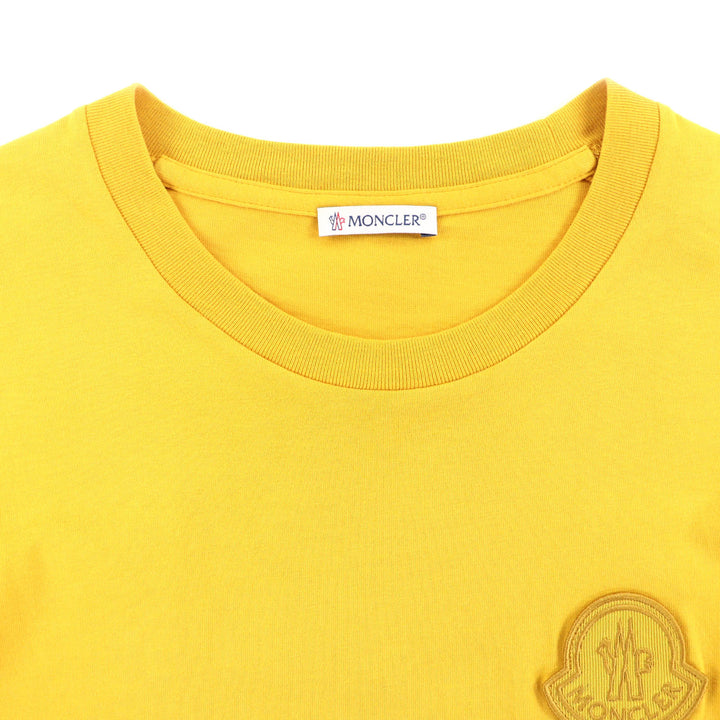 MONCLER 半袖Tシャツ マスタード コットン メンズ M F20938C75900