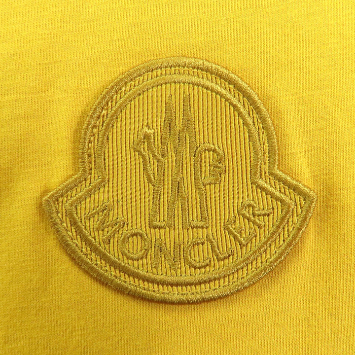 MONCLER 半袖Tシャツ マスタード コットン メンズ M F20938C75900