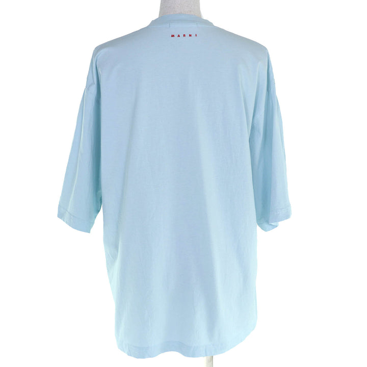 Great MARNI Short sleeve T-shirt Embroidered logo crew neck 44 HUMU0223X2