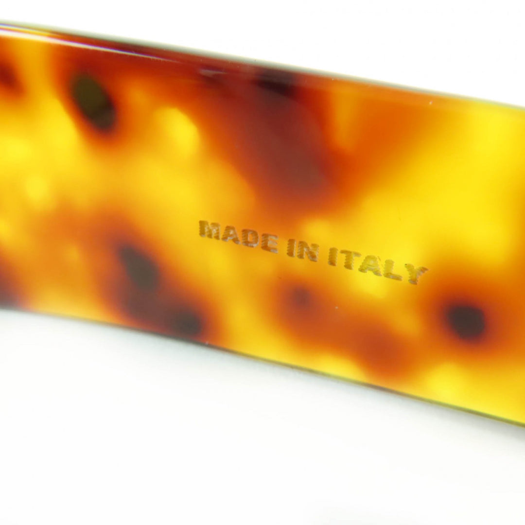 Great PRADA Current Triangle Logo Tortoiseshell Pattern Plex Headband 1IH082