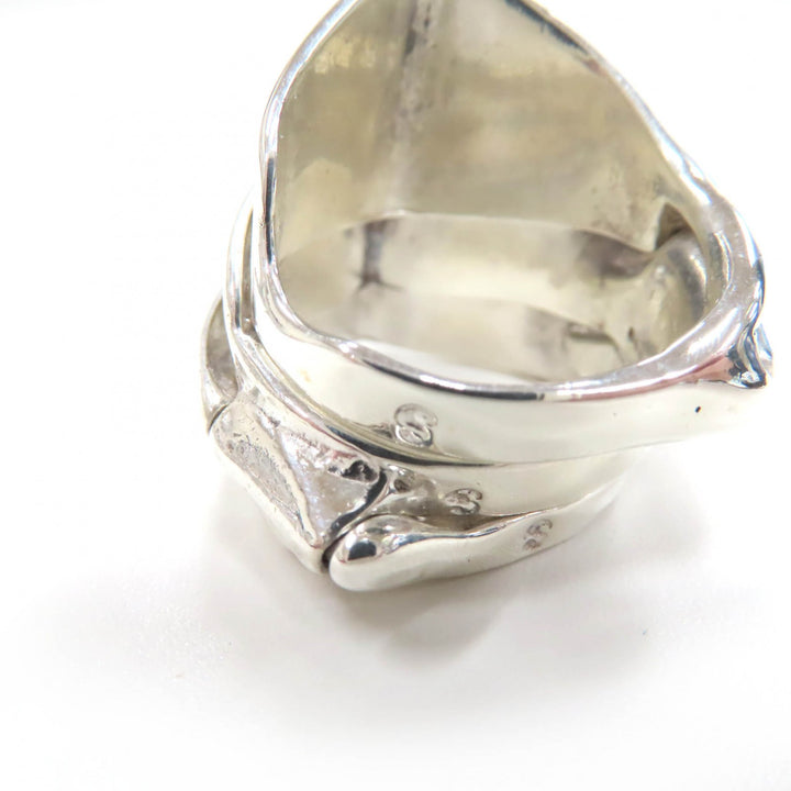 Excellent Vivienne Westwood Ring Orb Knuckleduster Armor Triple Silver 925 S