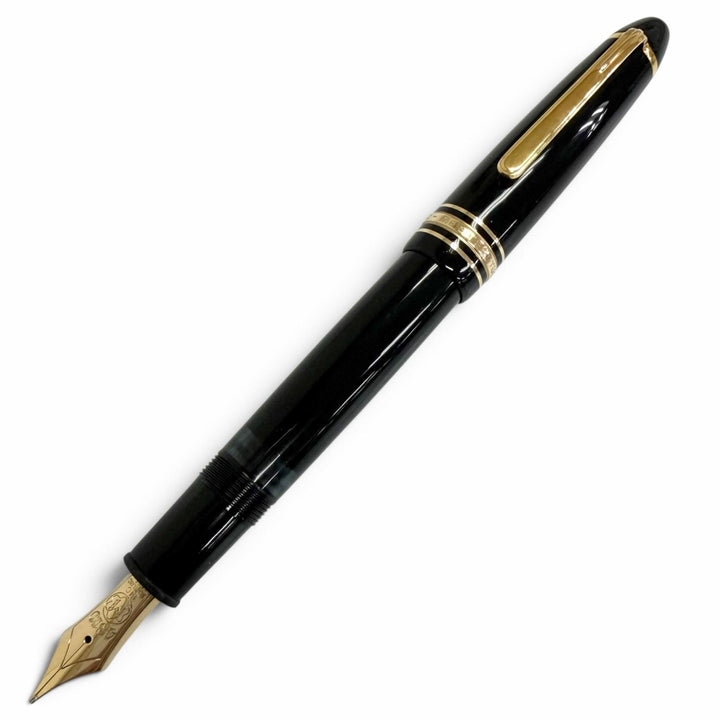 Great MONTBLANC fountain pen Meisterstück 146 Cap type black 14C