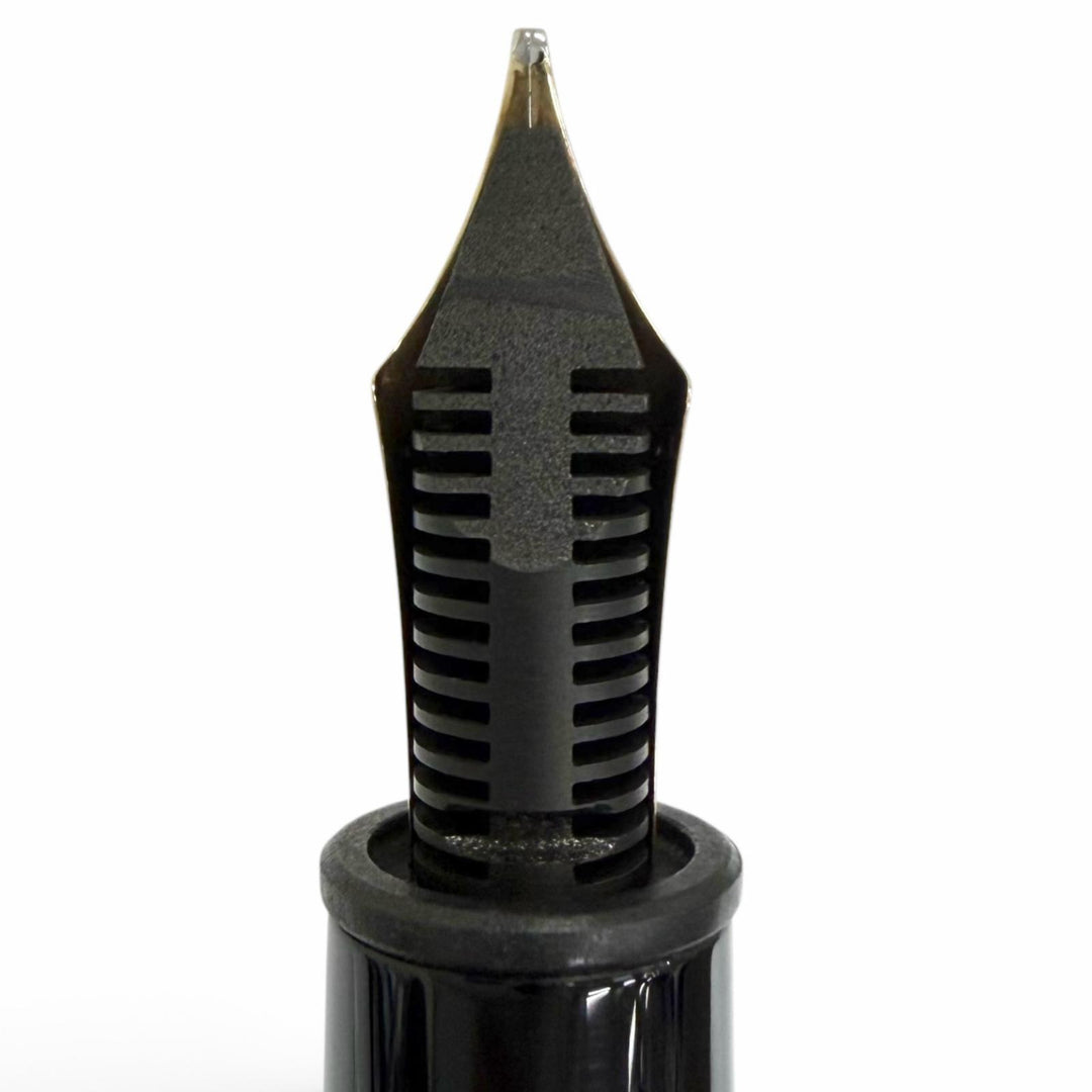 Great MONTBLANC fountain pen Meisterstück 146 Cap type black 14C