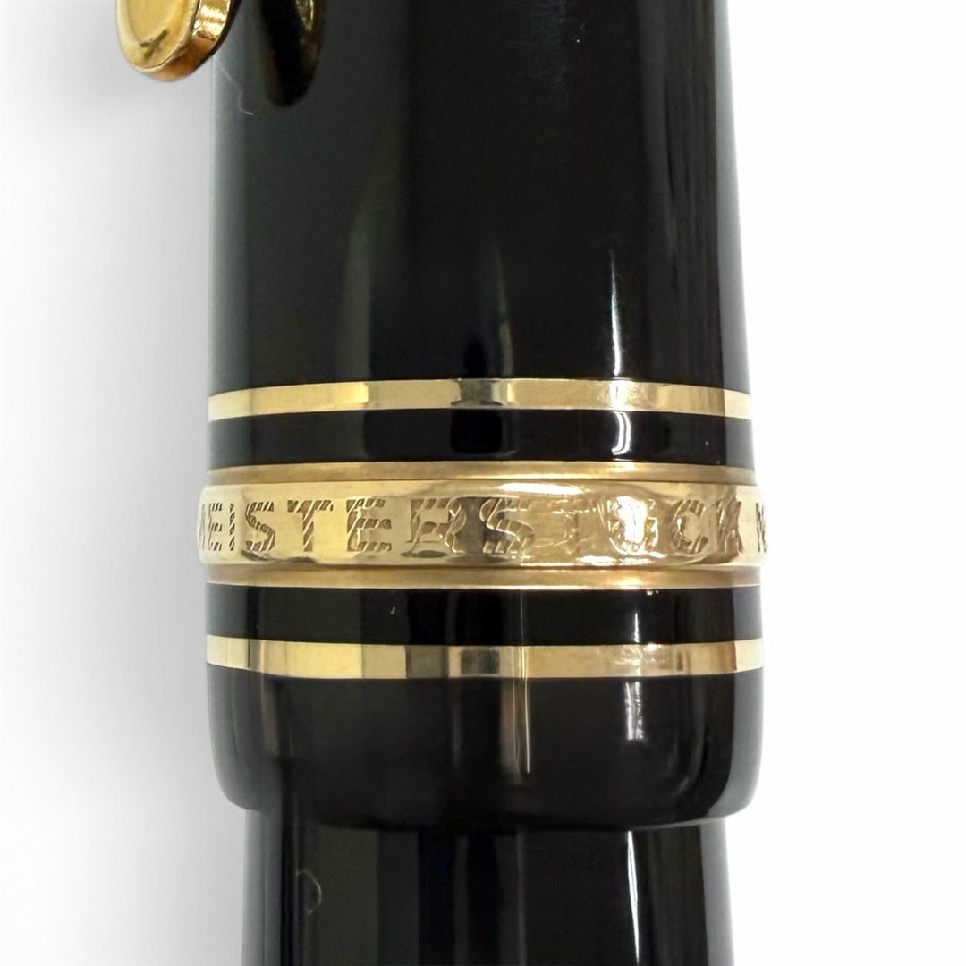 Great MONTBLANC fountain pen Meisterstück 146 Cap type black 14C