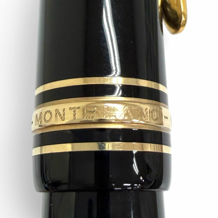 Great MONTBLANC fountain pen Meisterstück 146 Cap type black 14C