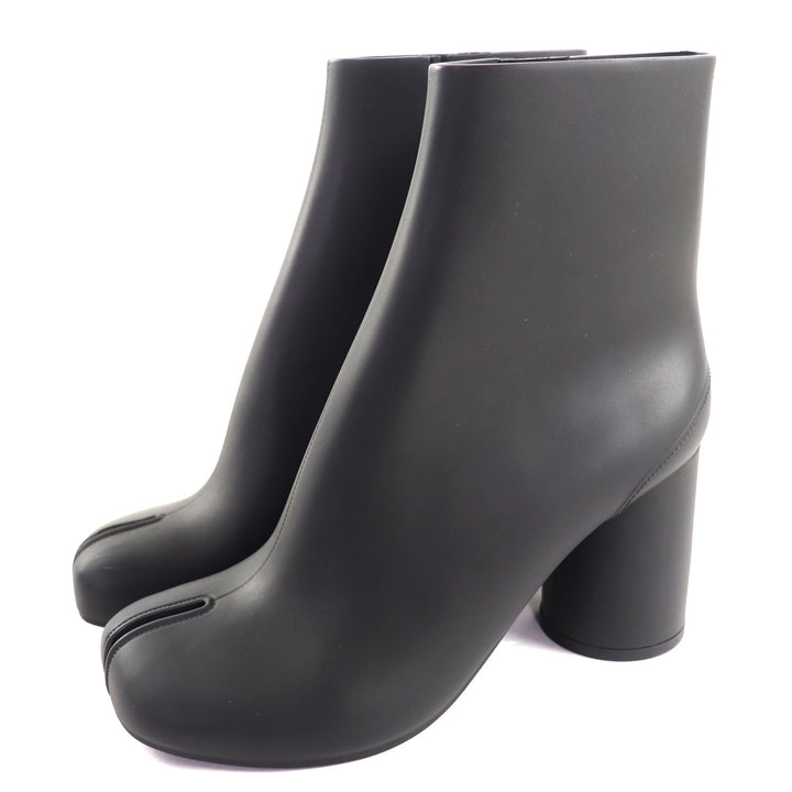 プリスティン メゾン マルジェラ 22 ブーツ TABI BOOTS ブラック ラバー レディース 38 S38WU0378