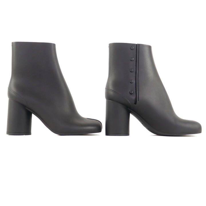 プリスティン メゾン マルジェラ 22 ブーツ TABI BOOTS ブラック ラバー レディース 38 S38WU0378