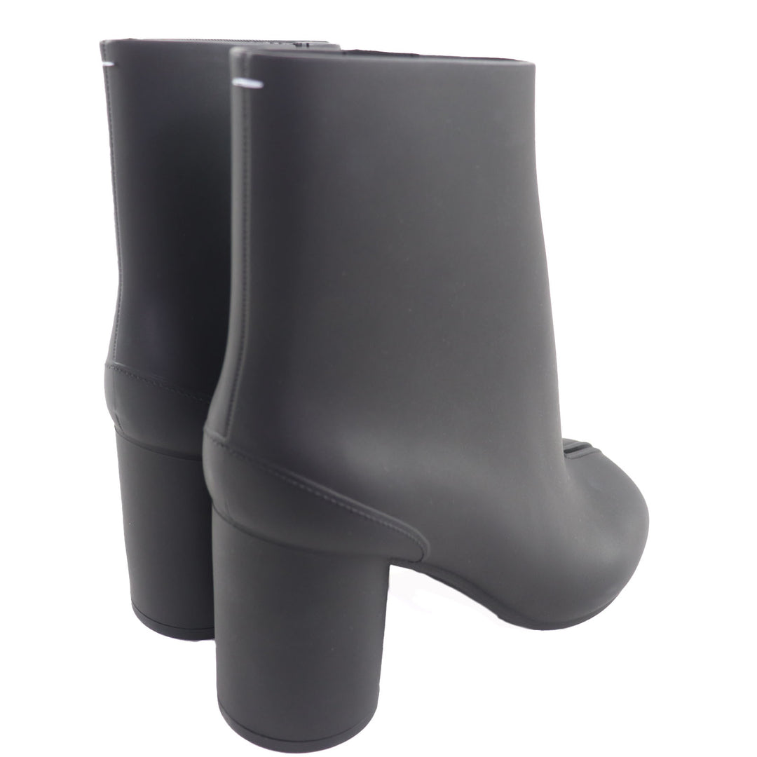 プリスティン メゾン マルジェラ 22 ブーツ TABI BOOTS ブラック ラバー レディース 38 S38WU0378