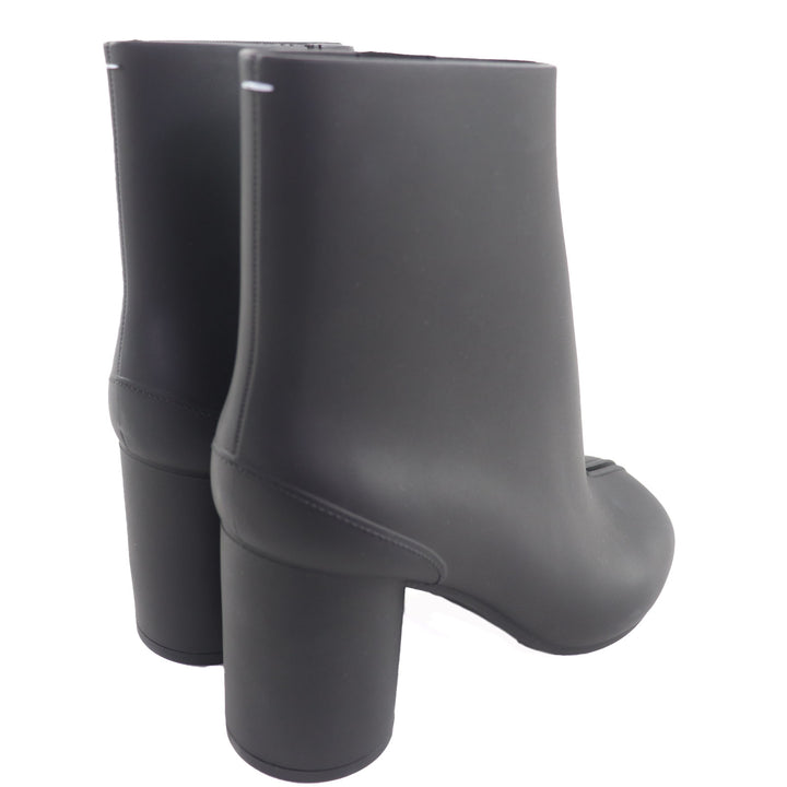 プリスティン メゾン マルジェラ 22 ブーツ TABI BOOTS ブラック ラバー レディース 38 S38WU0378