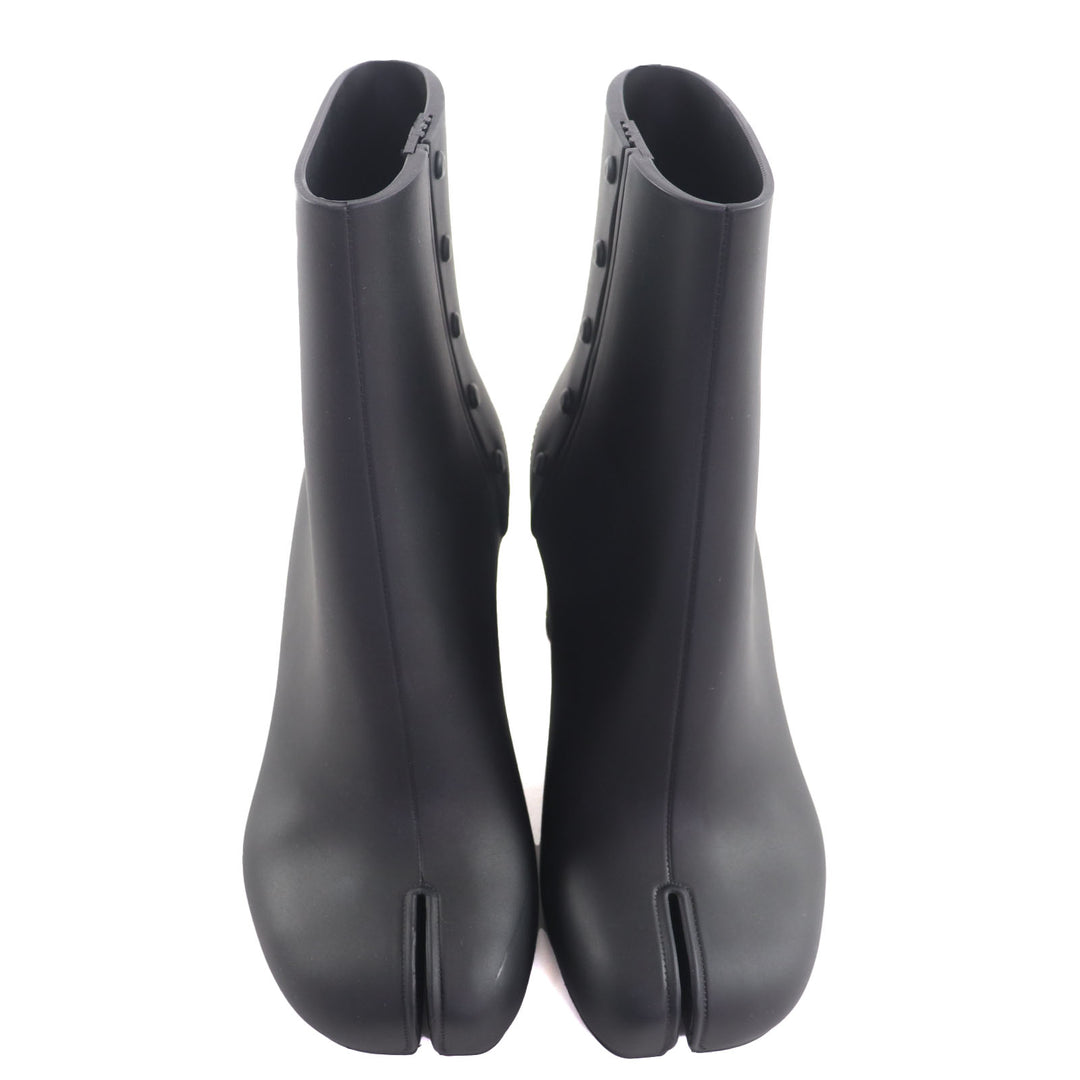 プリスティン メゾン マルジェラ 22 ブーツ TABI BOOTS ブラック ラバー レディース 38 S38WU0378