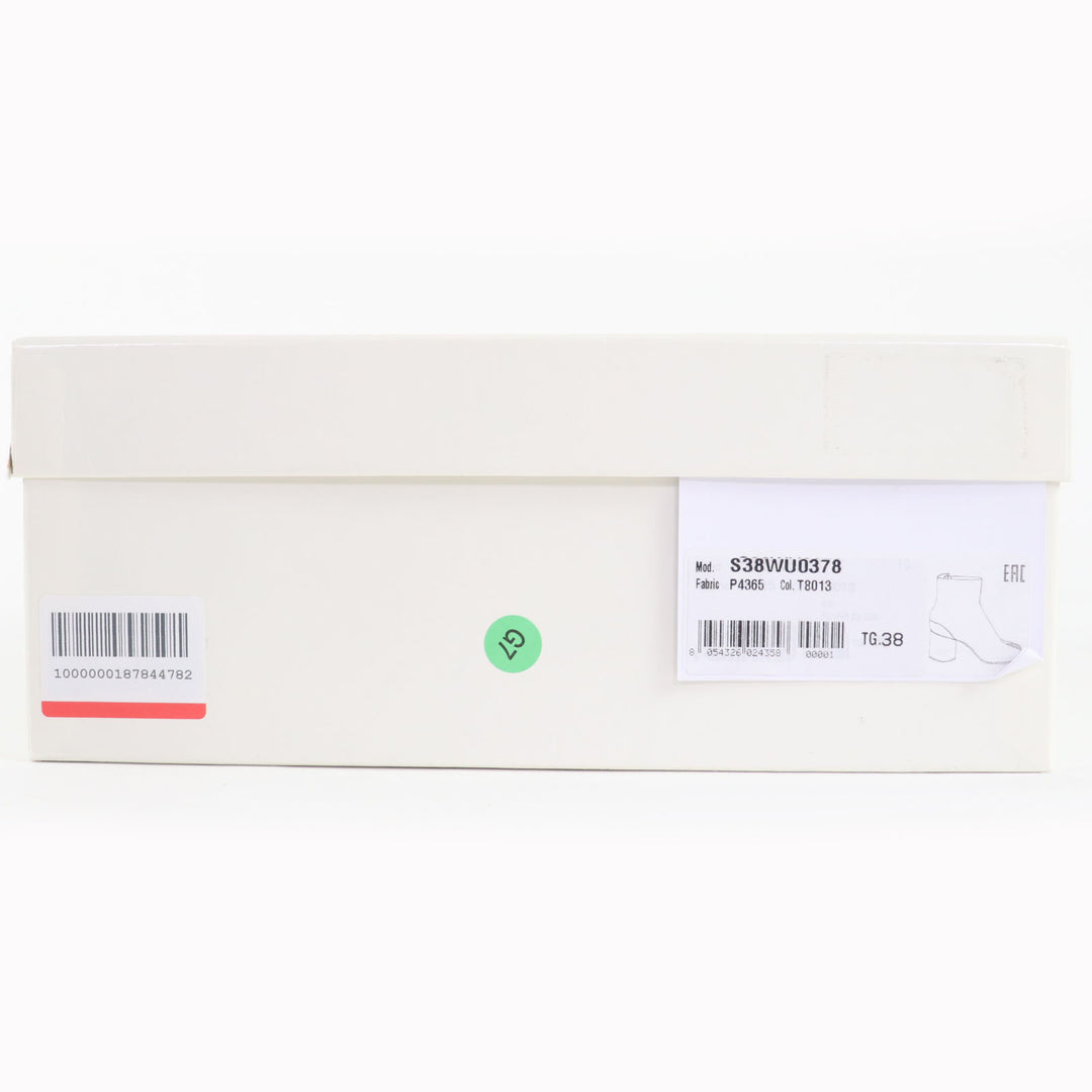 プリスティン メゾン マルジェラ 22 ブーツ TABI BOOTS ブラック ラバー レディース 38 S38WU0378