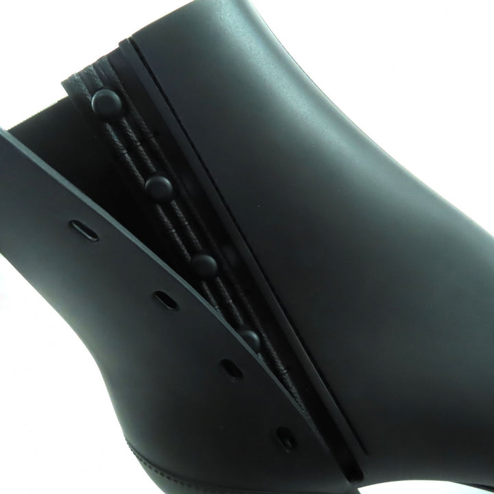 プリスティン メゾン マルジェラ 22 ブーツ TABI BOOTS ブラック ラバー レディース 38 S38WU0378