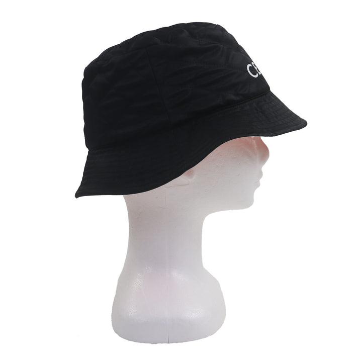 CELINE 帽子 ブラック オレンジ ナイロン メンズ M 2AUB0930C 美品