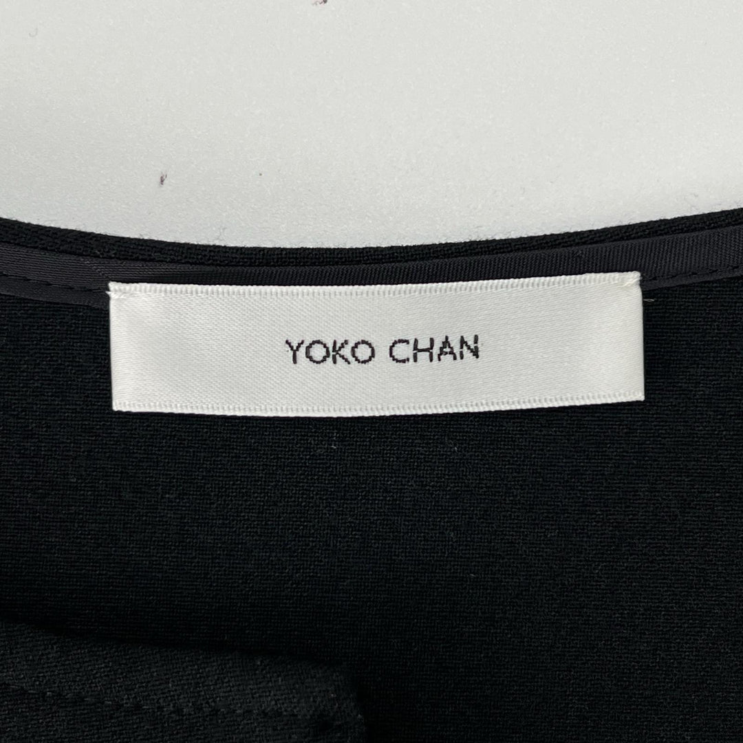 Great YOKO CHAN one piece Fake pearl black polyester Women 36 YCD-620-645