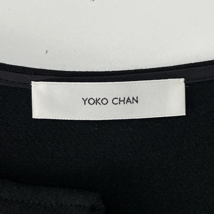 Great YOKO CHAN one piece Fake pearl black polyester Women 36 YCD-620-645