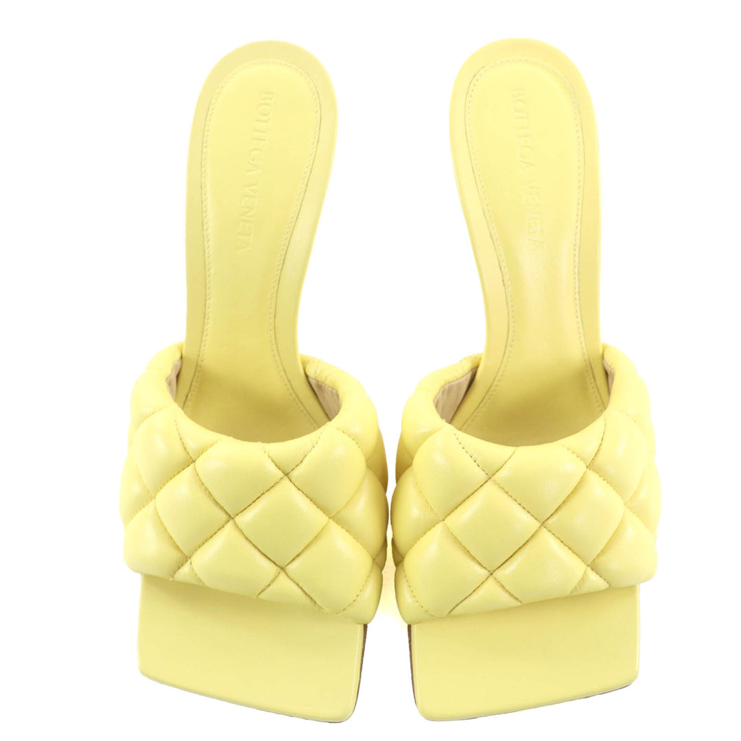 Pristine BOTTEGAVENETA Mule yellow leather Women 36.5 592015