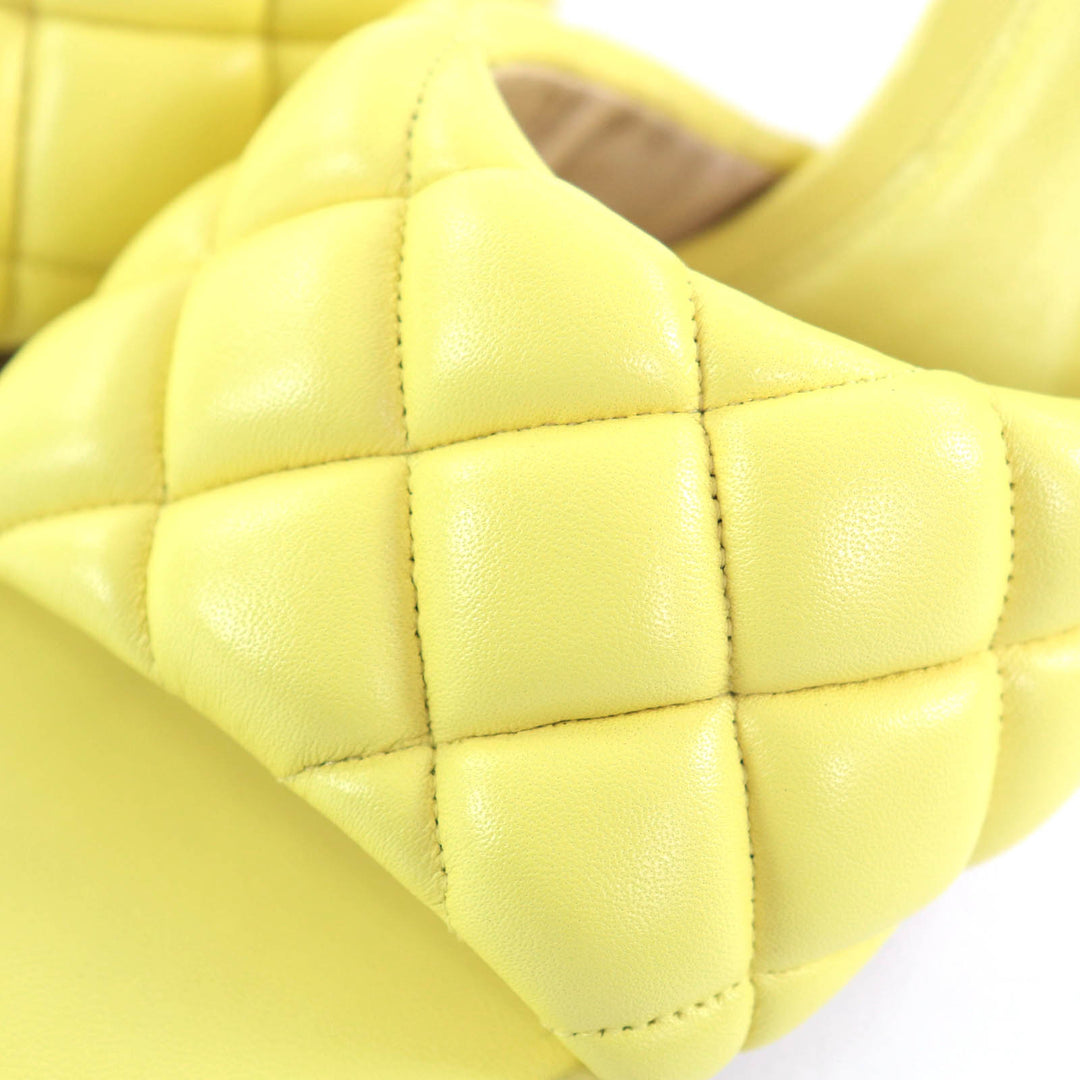 Pristine BOTTEGAVENETA Mule yellow leather Women 36.5 592015