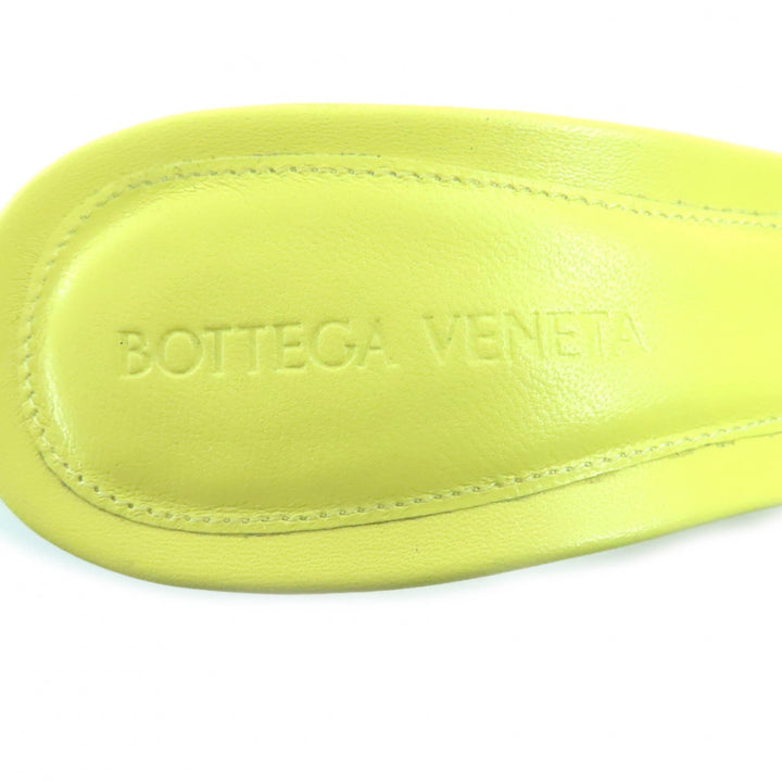 Pristine BOTTEGAVENETA Mule yellow leather Women 36.5 592015