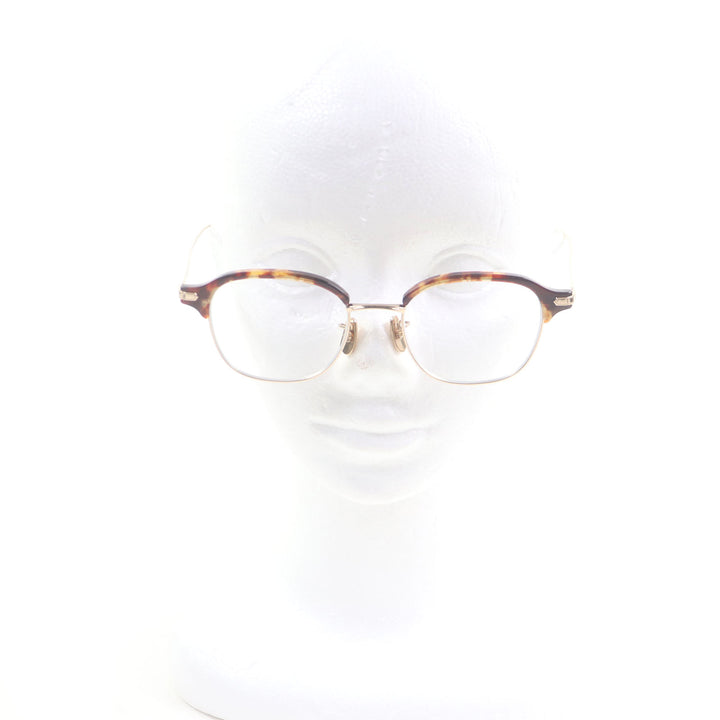 Excellent BJ CLASSIC COLLECTION Glasses Marble Salmon Blow Brown gold