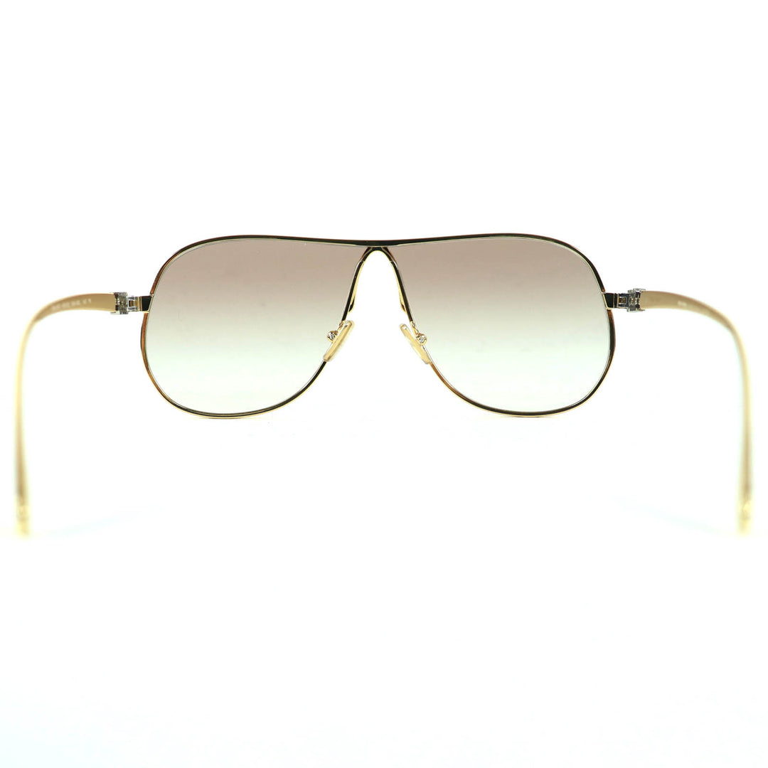 Excellent MIUMIU sunglasses Teardrop eyewear gold Women SMU A56