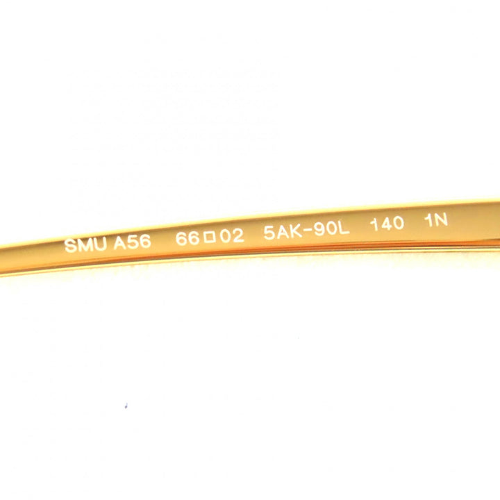 Excellent MIUMIU sunglasses Teardrop eyewear gold Women SMU A56