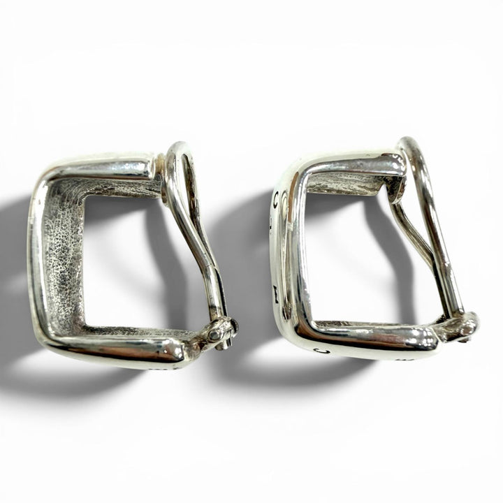 Excellent CHANEL Earring Silver 925 Women