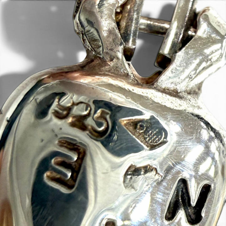 Excellent CHANEL Earring Silver 925 Women