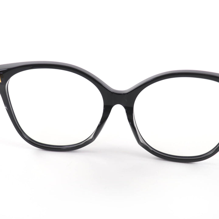Excellent LOUIS VUITTON Glasses Optical My Monogram Light Cat Eye black Z1842E