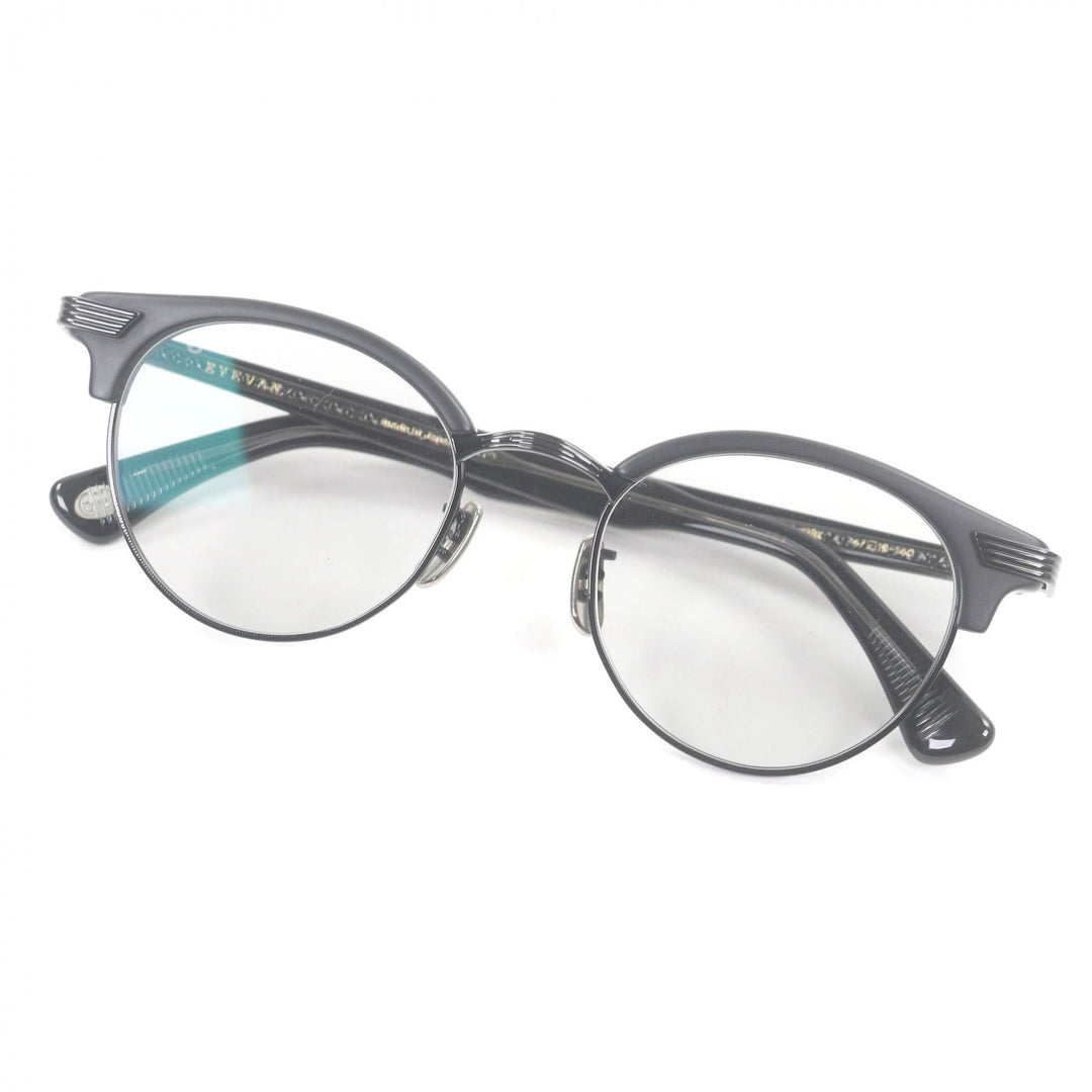 Excellent EYEVAN sunglasses Aztec Half Rim Thurmont Blow Matt black mens