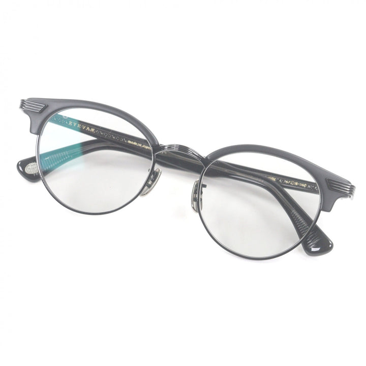 Excellent EYEVAN sunglasses Aztec Half Rim Thurmont Blow Matt black mens