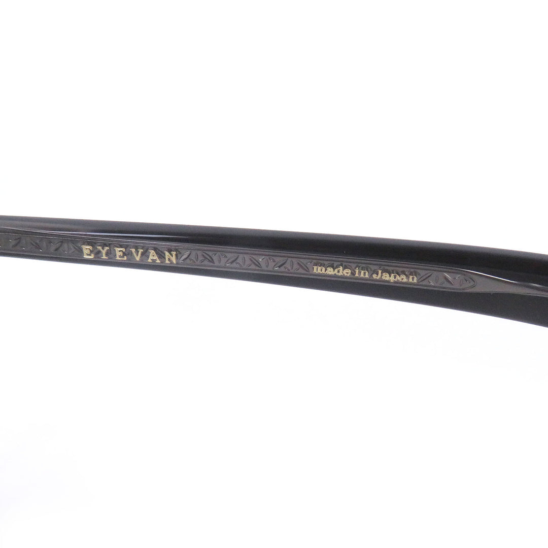 Excellent EYEVAN sunglasses Aztec Half Rim Thurmont Blow Matt black mens