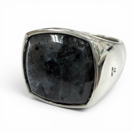 Excellent TOM WOOD Ring ring Cushion ring Current product Silver 925 mens 56