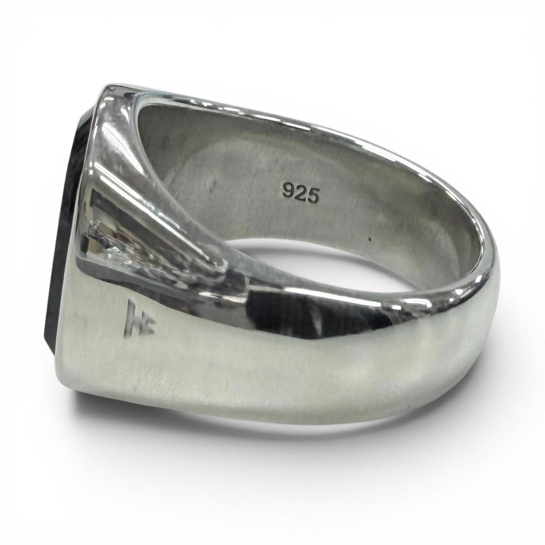 Excellent TOM WOOD Ring ring Cushion ring Current product Silver 925 mens 56
