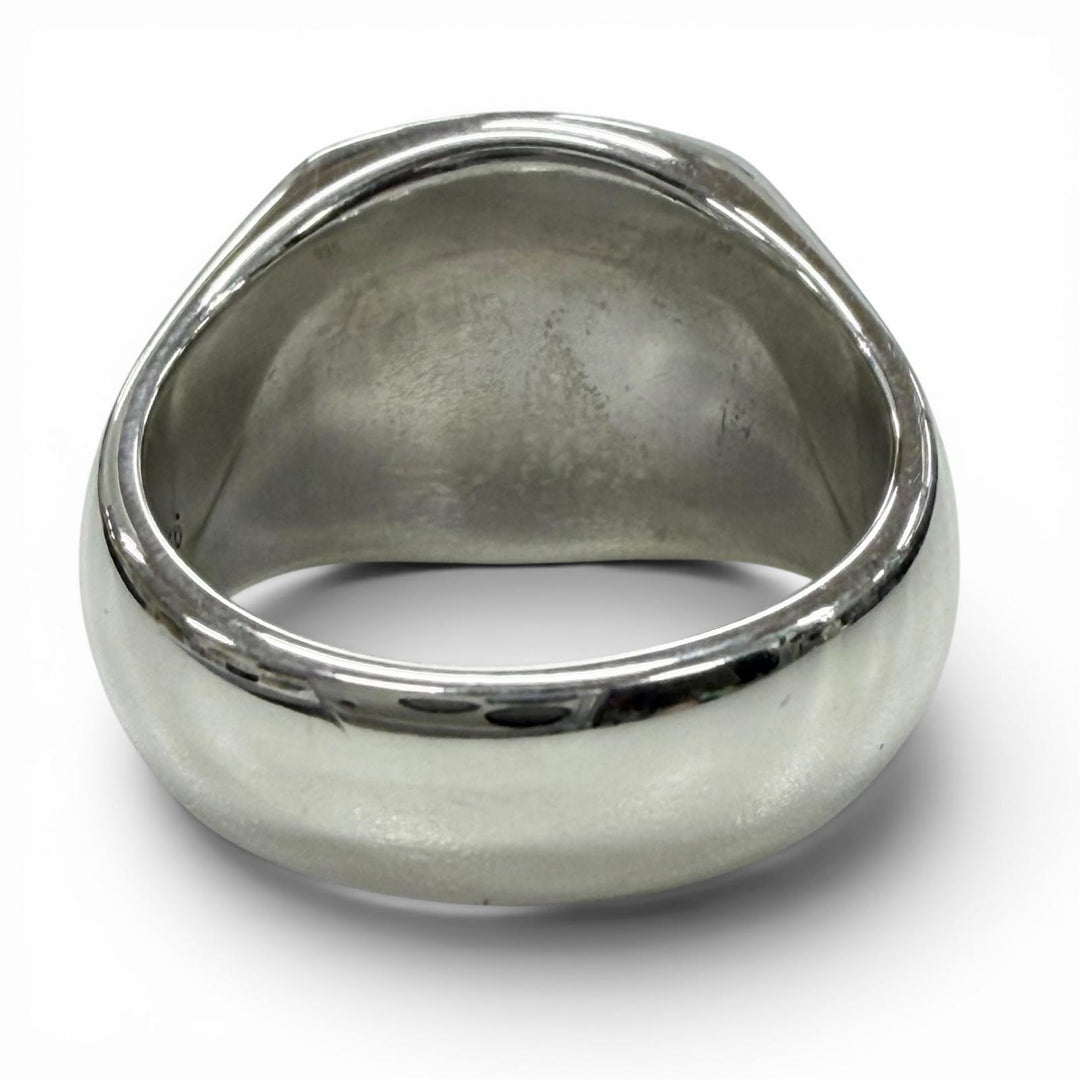 Excellent TOM WOOD Ring ring Cushion ring Current product Silver 925 mens 56
