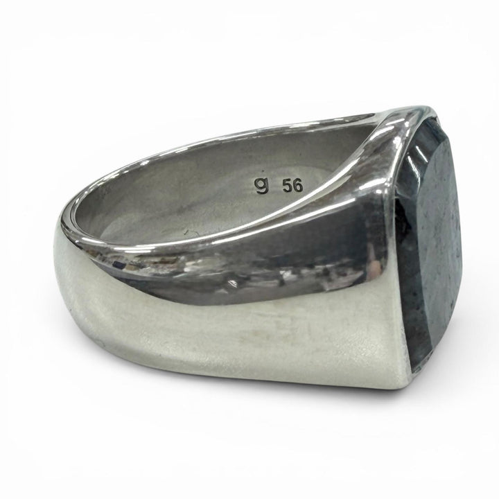Excellent TOM WOOD Ring ring Cushion ring Current product Silver 925 mens 56