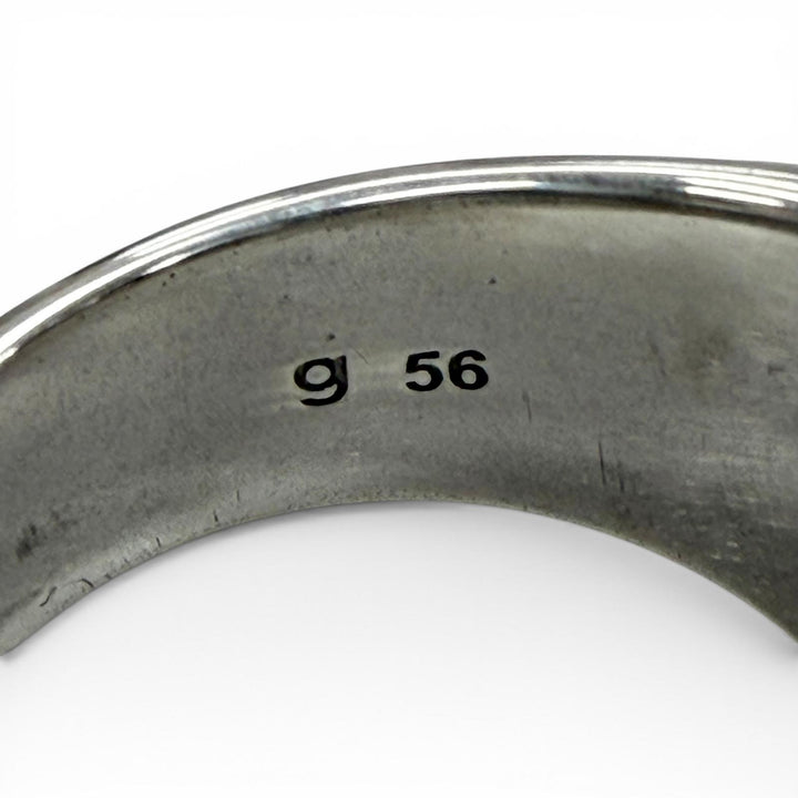 Excellent TOM WOOD Ring ring Cushion ring Current product Silver 925 mens 56