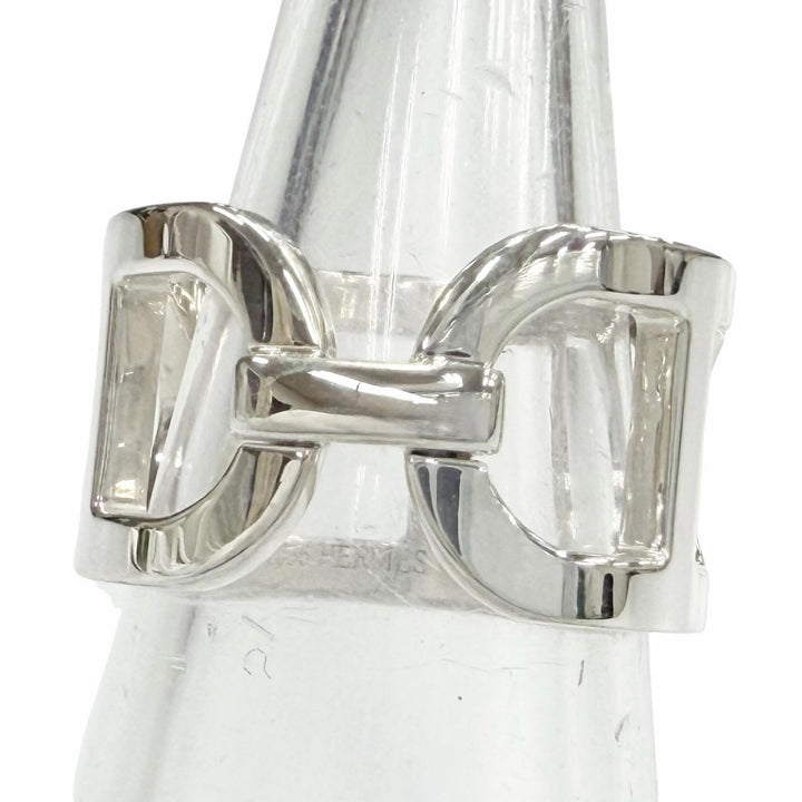 Excellent HERMES Ring Ever Chaine d'Ancre Ring Silver AG925 Women 48