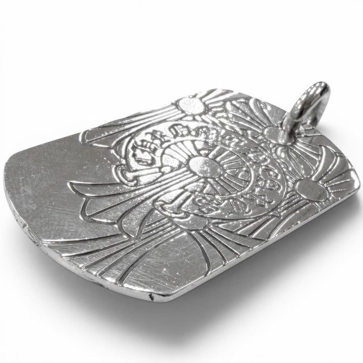 Very Good CHROME HEARTS Pendant top D TAG LRG GOD BLESS