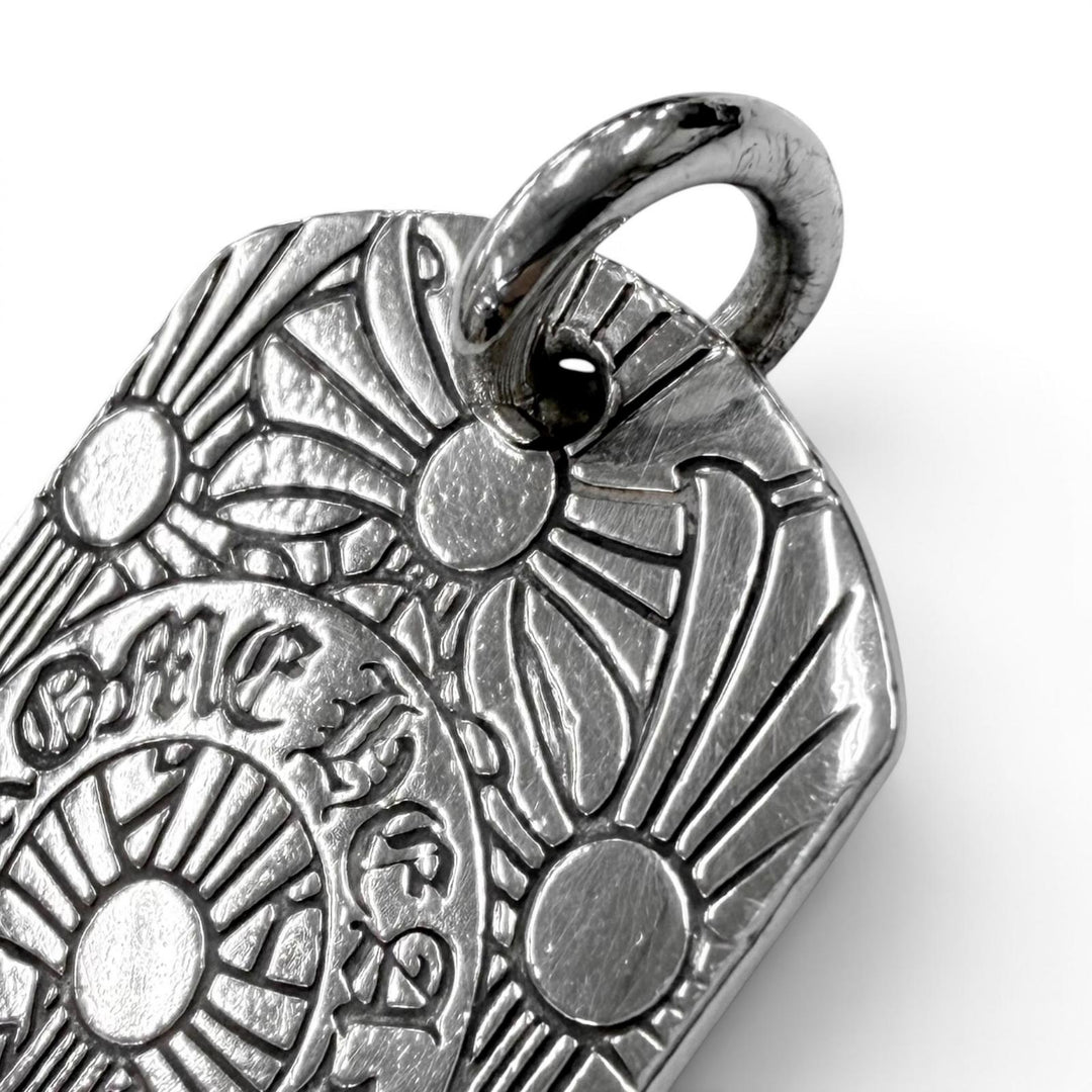 Very Good CHROME HEARTS Pendant top D TAG LRG GOD BLESS