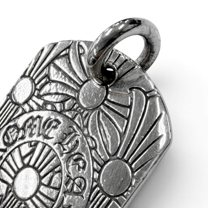 Very Good CHROME HEARTS Pendant top D TAG LRG GOD BLESS