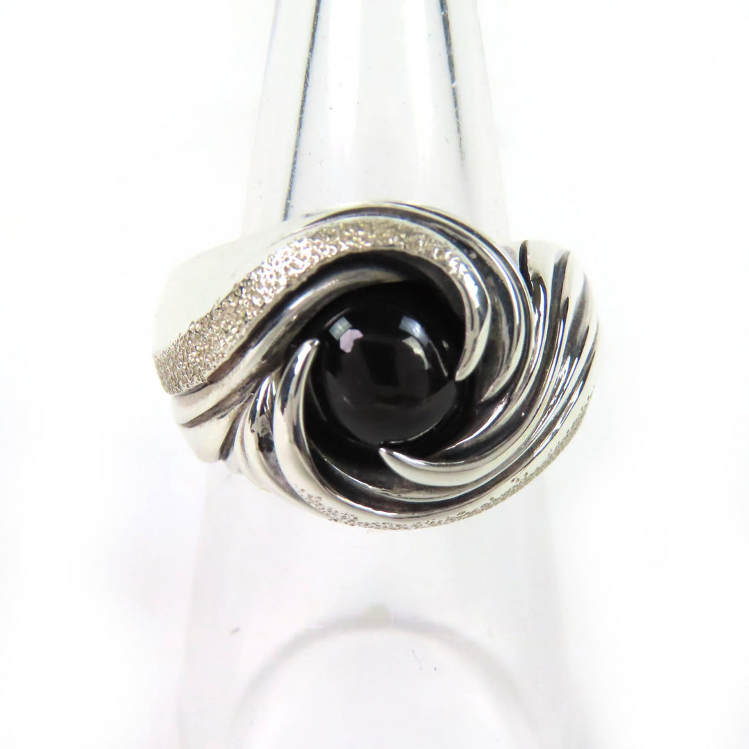 Excellent Bloody Mary Ring Black Gravity Ring Black Star Diopside Silver 925