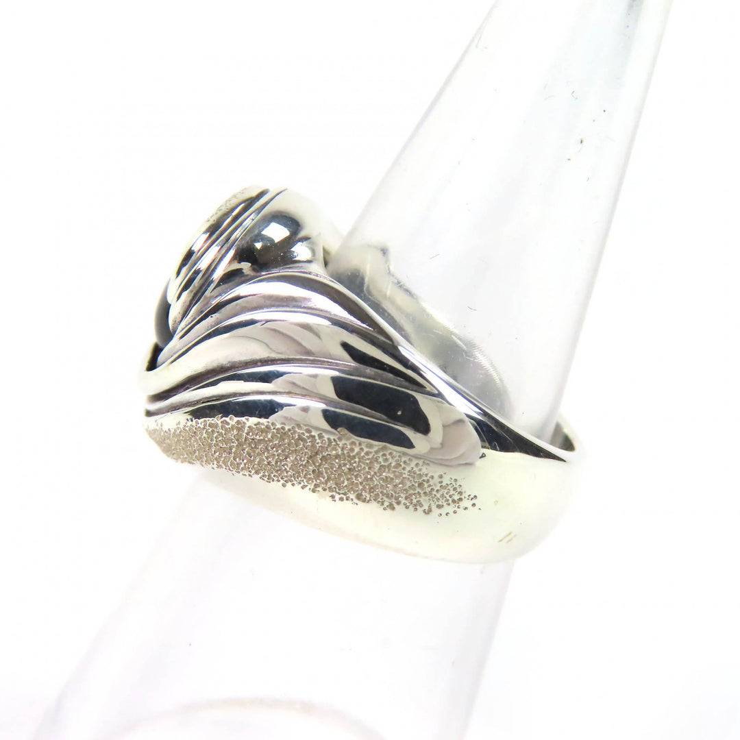 Excellent Bloody Mary Ring Black Gravity Ring Black Star Diopside Silver 925