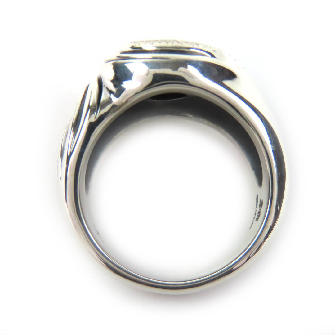 Excellent Bloody Mary Ring Black Gravity Ring Black Star Diopside Silver 925